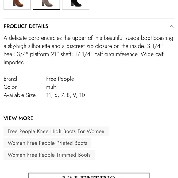 Free People Echo Platform Over-the-Knee Boots - Picture 12 of 12